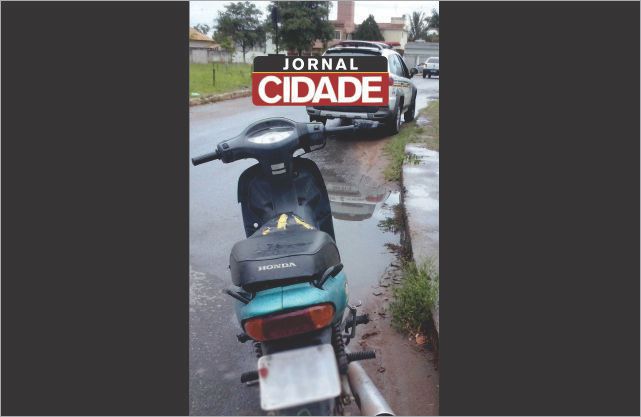 Motocicleta roubada em Lagoa da Prata é recuperada em Formiga - Jornal Cidade (Blogue)