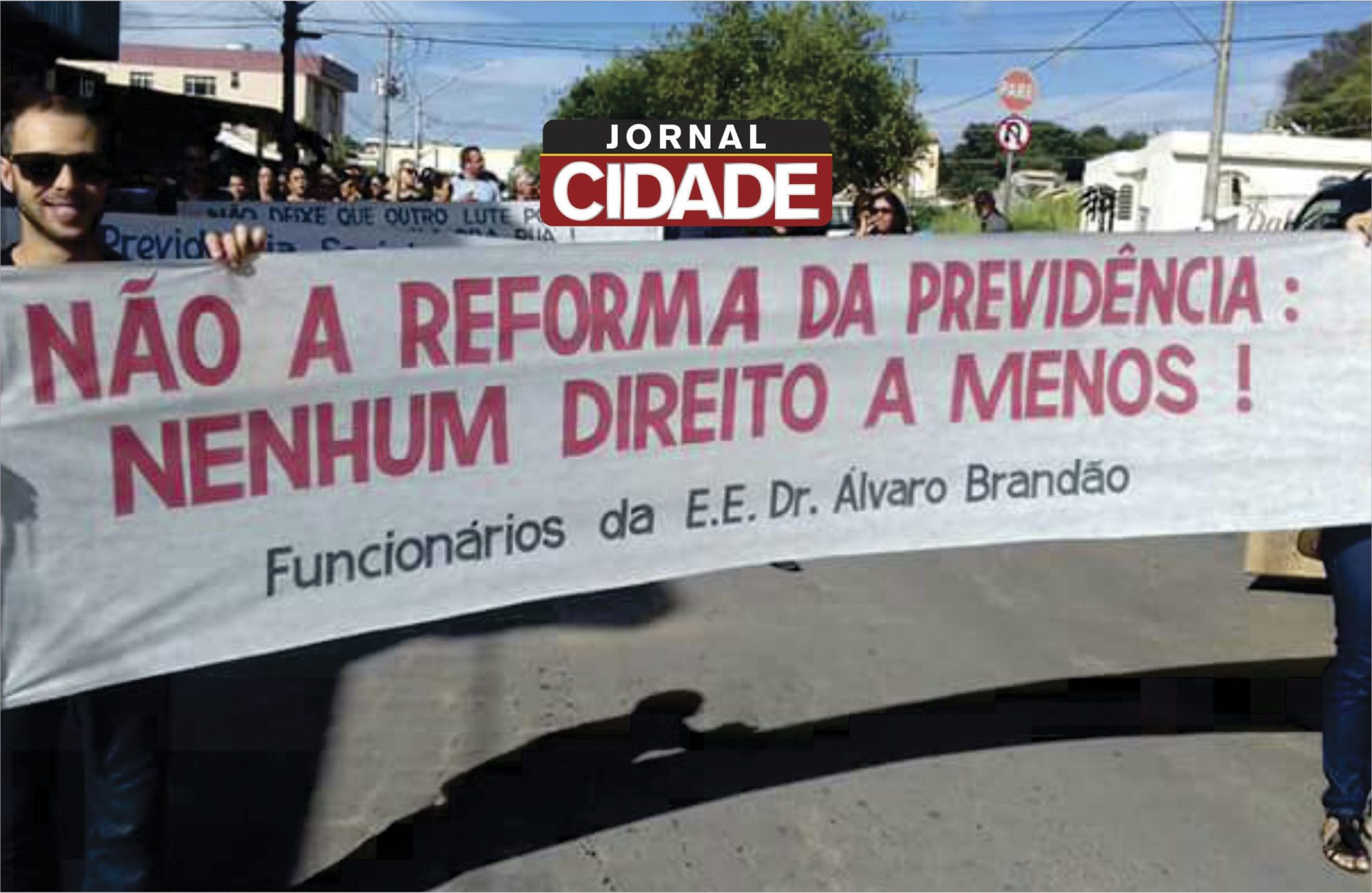 Escolas Estaduais de Lagoa da Prata e região paralisam atividades em protesto à reforma da previdência - Jornal Cidade (Blogue)